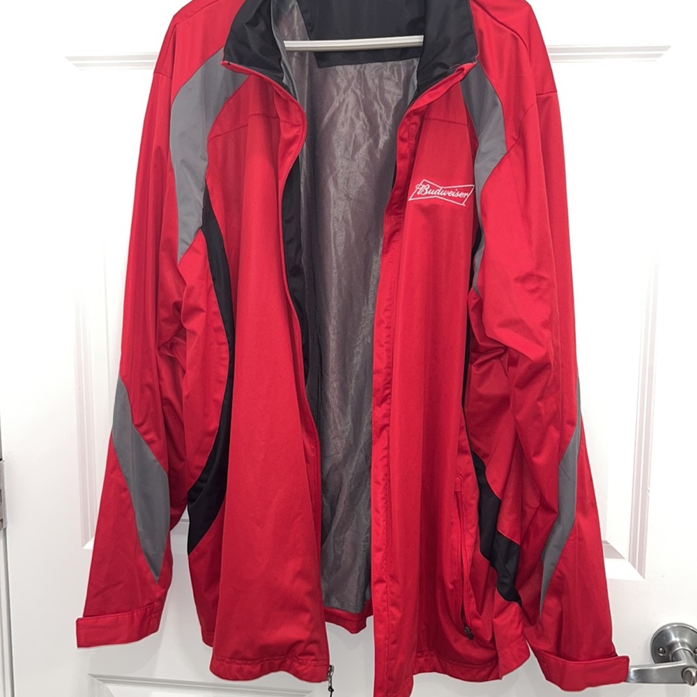 Vintage Budweiser Wind Breaker Jacket